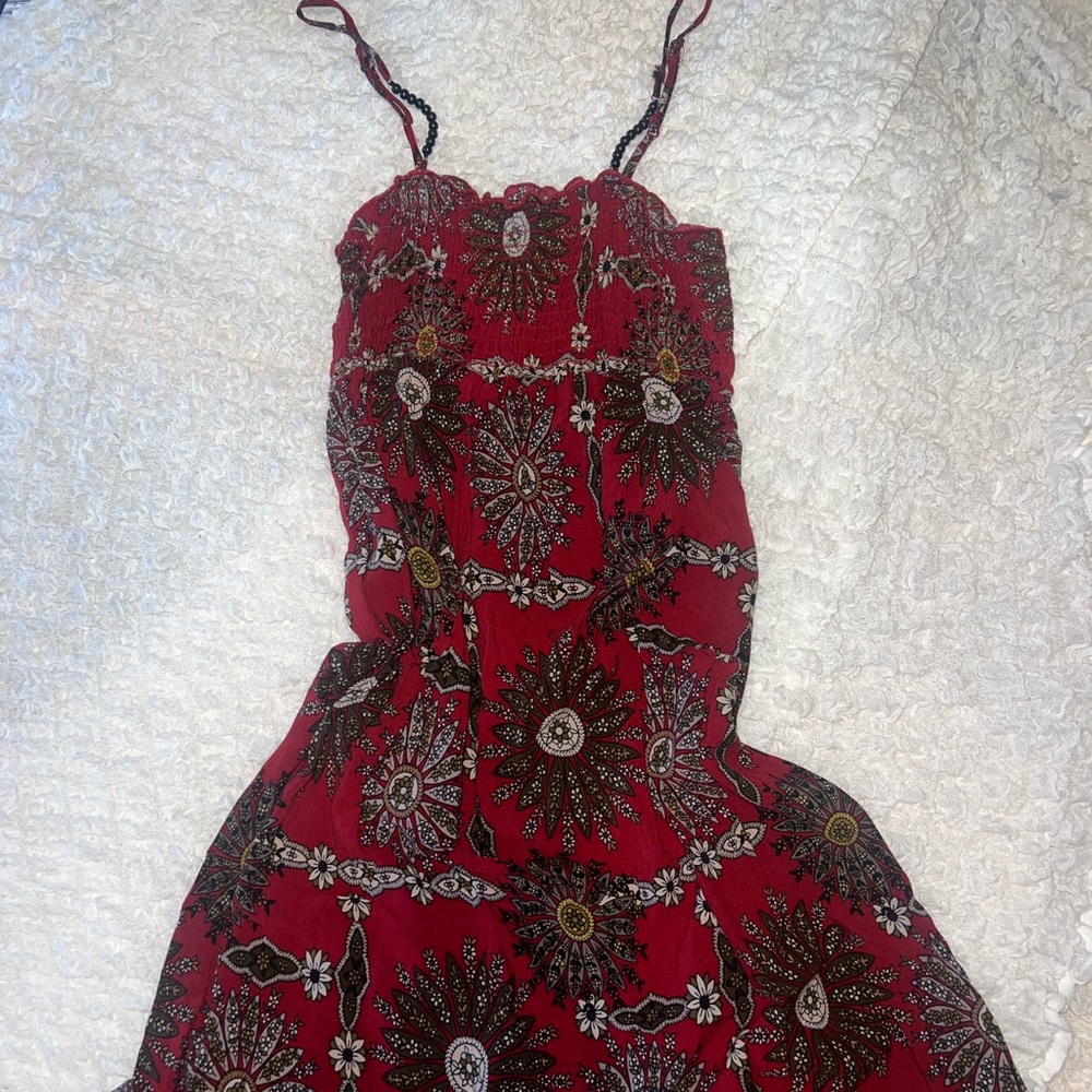 Cute boho mini sundress!!